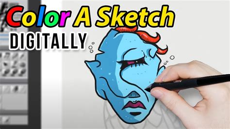 Use 'graphic pencil sketch' photo effect to turn your picture into realistic pencil sketch online. How to Turn a Drawing Into Digital and Add Color - YouTube