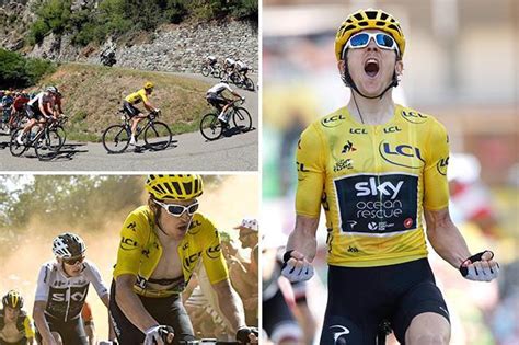 Tour De France Geraint Thomas Wins Stage Up Alpe Dhuez In Yellow Jersey The Irish Sun