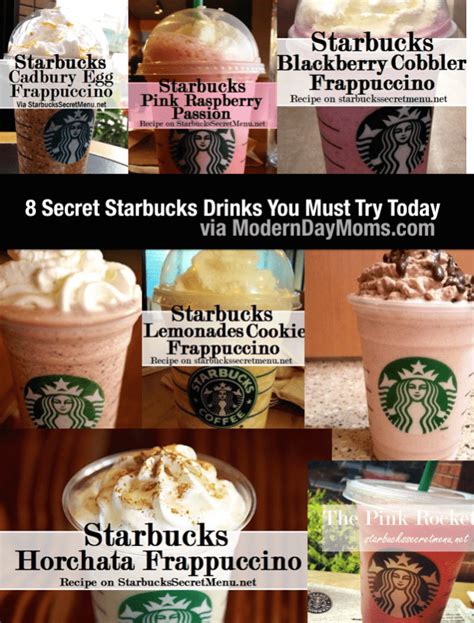8 Secret Starbucks Drinks You Must Try Today Modern Day Moms