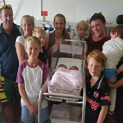 The Moment A Mother Delivered Her Own Twins Via Caesarean Section Was