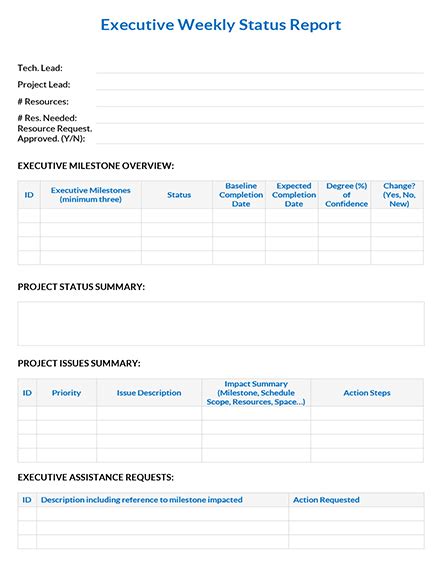 Weekly Report 32 Examples Templates Word Pdf Pages Examples