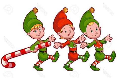 Christmas Elves Clipart At Getdrawings Free Download
