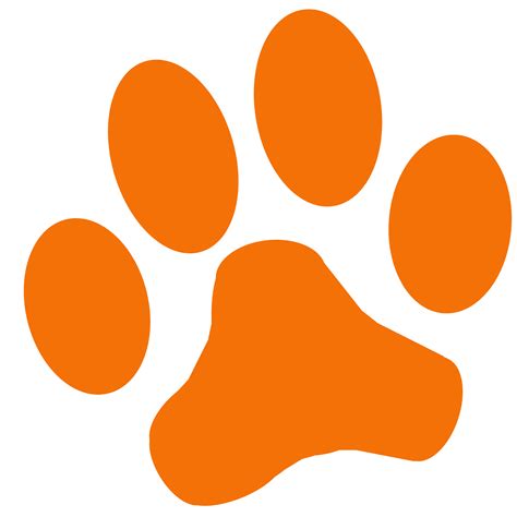 Images For Wildcat Paw Print Clip Art