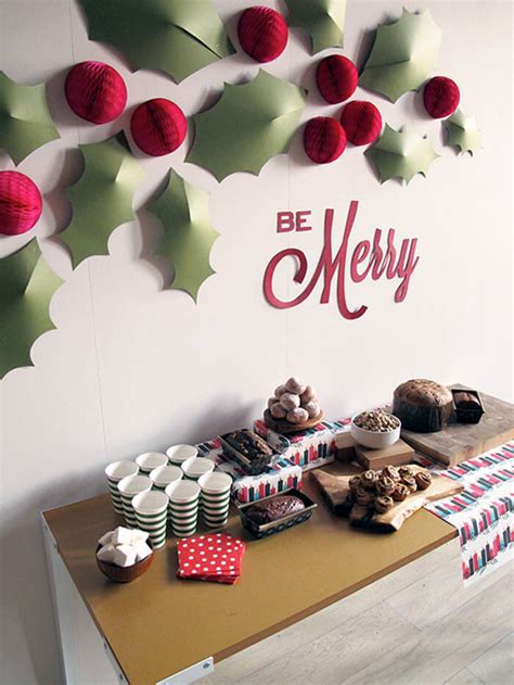 Christmas Wall Decorating Ideas The Cake Boutique