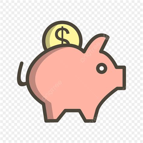Vector Piggy Bank Icon Bank Icon Piggy Bank Icon Money Icon Png And
