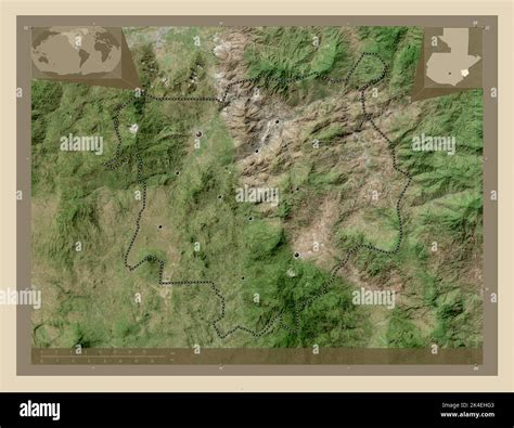 Chiquimula Departamento De Guatemala Mapa Satelital De Alta