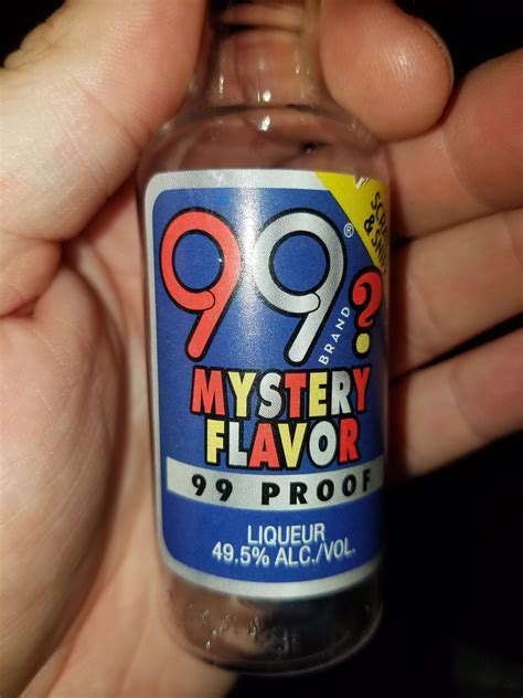 What Is The 99 Mystery Flavor I Cant Figure It Out X Post Rliquor