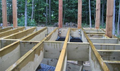 How To Install Floor Joist Blocking Beam