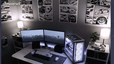33 Clean Looking White Gaming Setup Gpcd