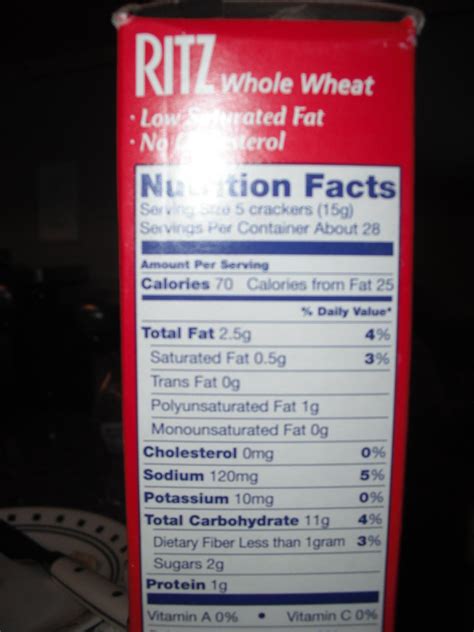 Challenge your tastebuds with a tempting variety of savory & timeless flavors. ritz crackers facts | nutrition facts to show students of ...