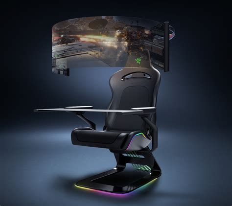 Razer Project Brooklyn Gaming Chair Has Built In 60 Rollout Display