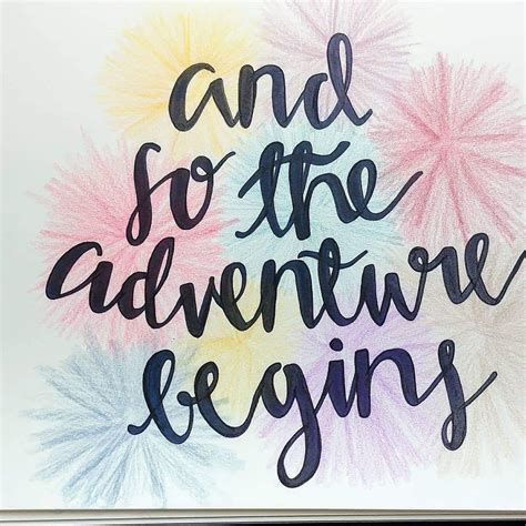 And So The Adventure Begins Art Sign And So The Adventure Begins