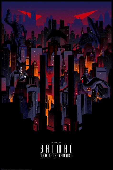 New BATMAN THE ANIMATED SERIES Prints Evoke Gotham S Art Deco Nerdist