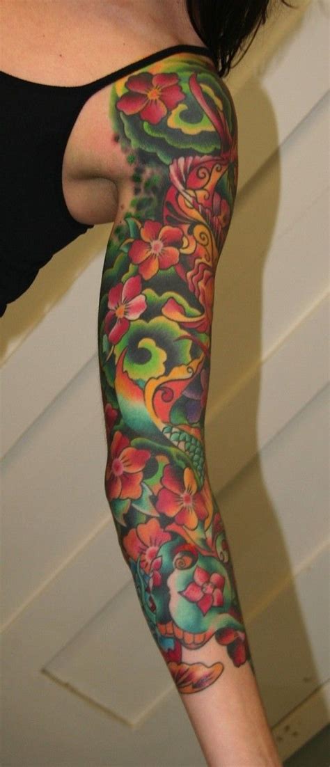 Tattoos For Women Arm Sleeve Tattoo Designs For Women 2011 12