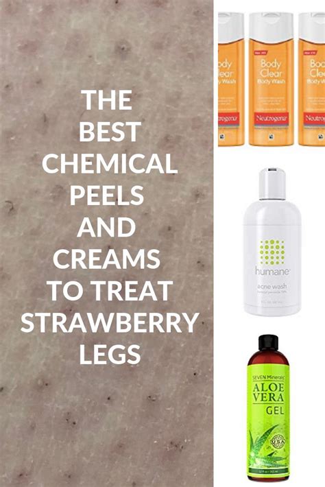 Want To Finally Get Rid Of The Dark Pores On Your Legs Try Chemical