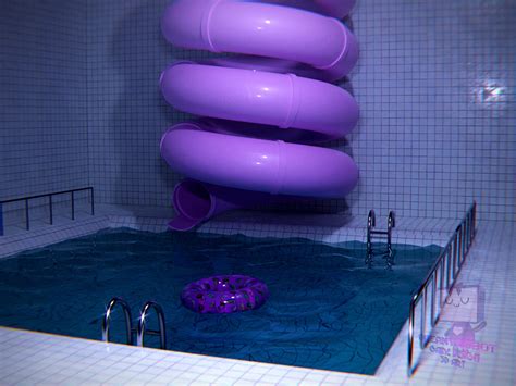 Artstation Poolroom 11 Spiral Slides The Poolrooms Collection