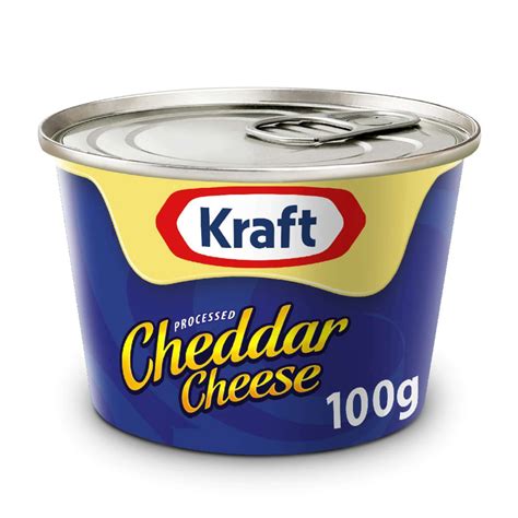 Buy Kraft Cheddar Creamy Cheese Can 100g Online Shop Fresh Food On