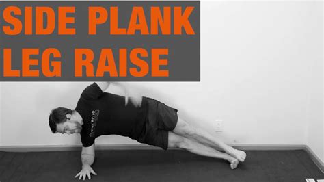 Side Plank Leg Raise Youtube