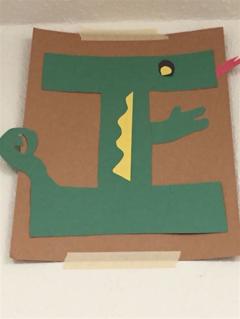 I Is For Iguana Letter Craft Letter A Crafts Art Classroom Letter