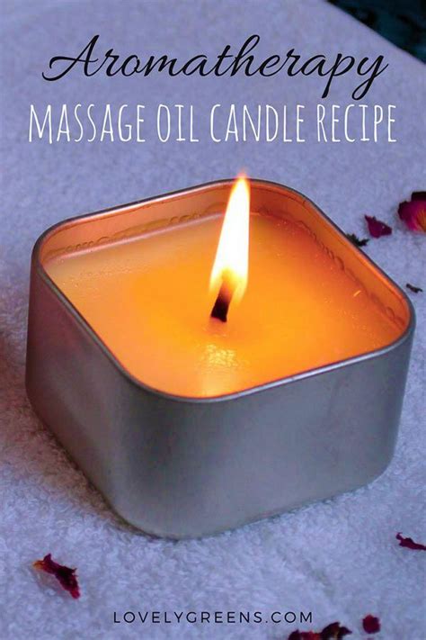 How To Make Massage Oil Candles Recipe Massage Oil Candle Diy