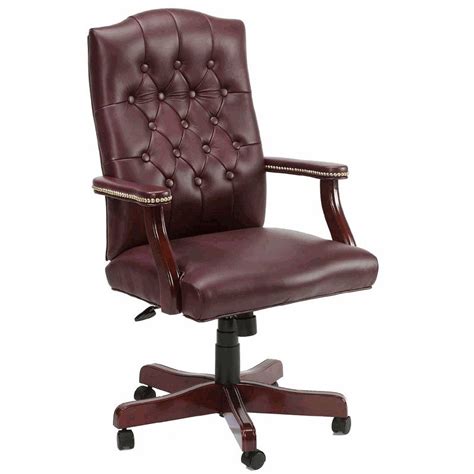 The best of modern, priced for real life. Burgundy Leather Office Chair - Home Furniture Design