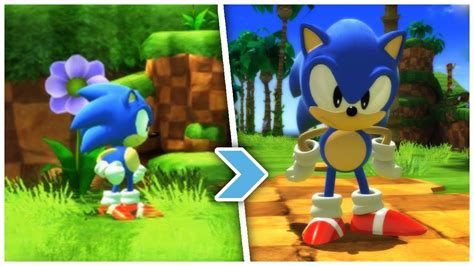 Sonic Generations Classic Sonic In 3d Mod Youtube