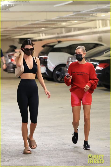 Kendall Jenner And Hailey Bieber Go Grocery Shopping Together On Labor