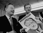 Republican Nelson A. Rockefeller and his son Rodman Rockefeller... News ...