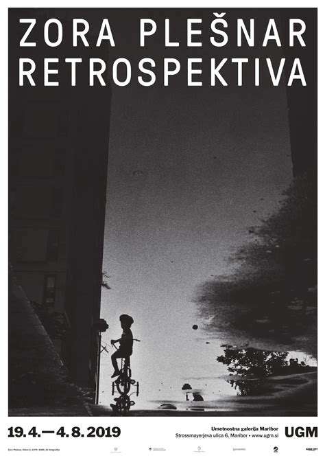 Plakat Zora Plešnar - retrospektiva