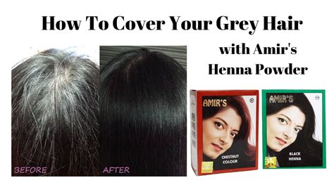 Organic Hair Coloring To Cover Your Gray Hair Amirs Henna Powder