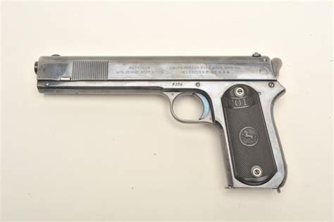 Colt Model 1902 Sporting Semi Automatic Pistol Ca 1906 38 Rimless
