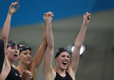Missy Franklin Gets 2nd Gold Medal Us Wins 4×200 Freestyle Relay