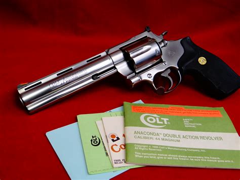 Colt Anaconda Revolver Cal 44 Magnum Jagd Und Sportwaffen Heuer