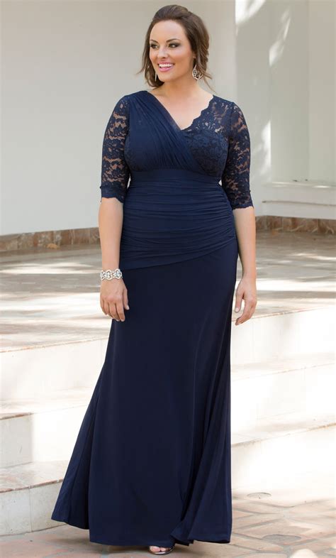 Soiree Evening Gown Womens Plus Size Formal Dress