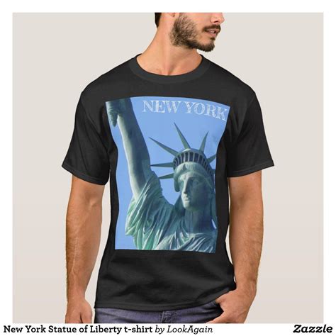 New York Statue Of Liberty T Shirt In 2020 New York