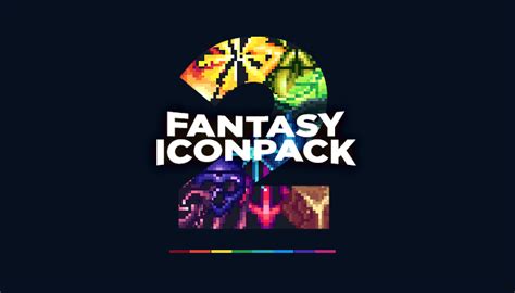 Fantasy Iconpack 2 Gamedev Market
