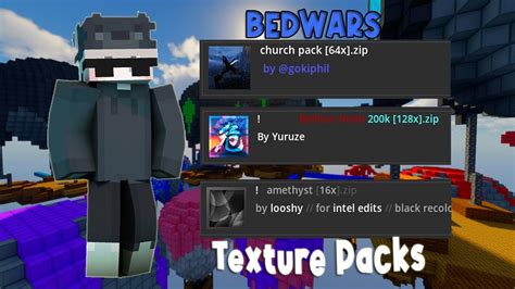 Top 3 Textures Packs Para Bedwars ¿fps Boost Hypixel Bedwars Youtube