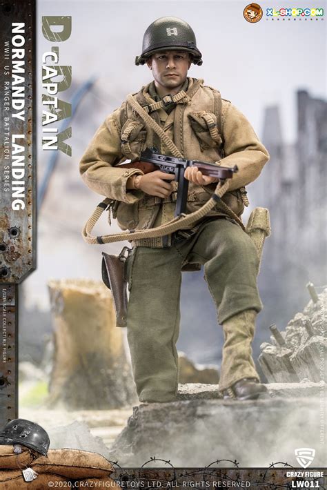 Thank you for your service. Crazy Figure - LW011 - 1/12 WWII U.S. Rangers On D-Day ...