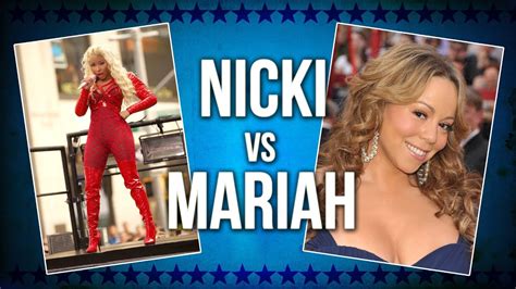 Nicki Minaj Vs Mariah Carey Youtube