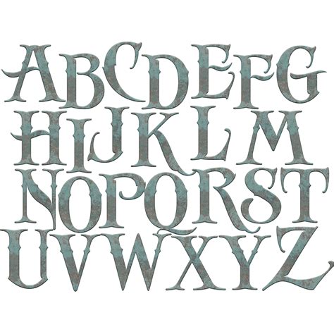 10 Best Printable Old English Alphabet A Z Printableecom 5 Best