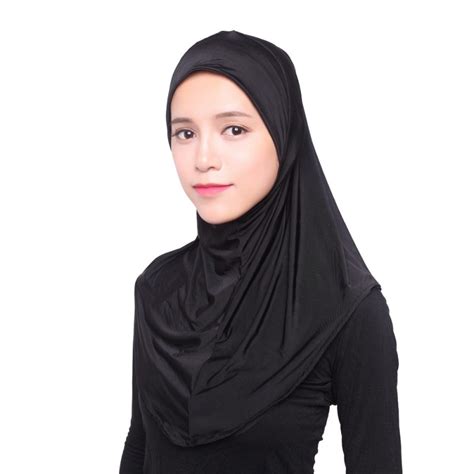 Buy Hot Sale 12 Colors New Arabian Muslim Women Islamic Hijab Inner Cap Wrap