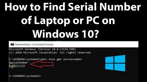 How To Find Serial Number On Hp Laptop Windows 10 Cmd Machqi