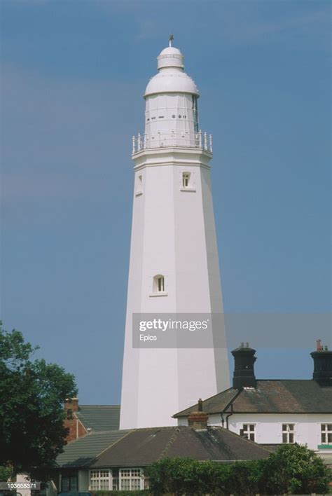 A General View Of The Inland Withernsea Lighthouse Humberside Circa
