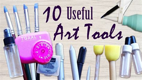 10 Useful Art Supplies To Have My Top Ten Art Accessories Youtube