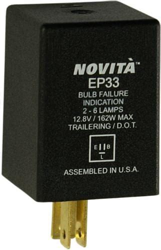 Novita Technologies 13 5 3 Terminal Hazard Warning Turn Signal Fla