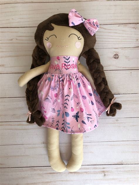 Handmade Cloth Rag Doll Custom Doll Look Alike Doll Etsy Denmark