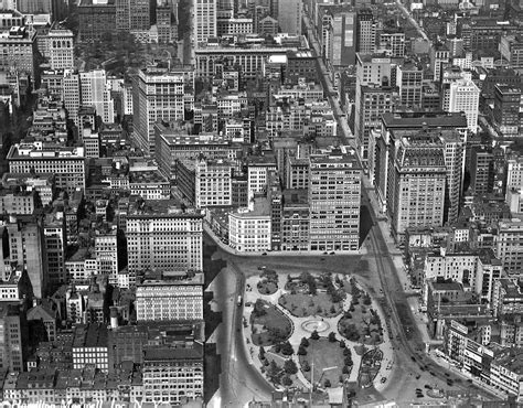 Aerial View Of Union Square Photograph By Underwood Archives Fine Art