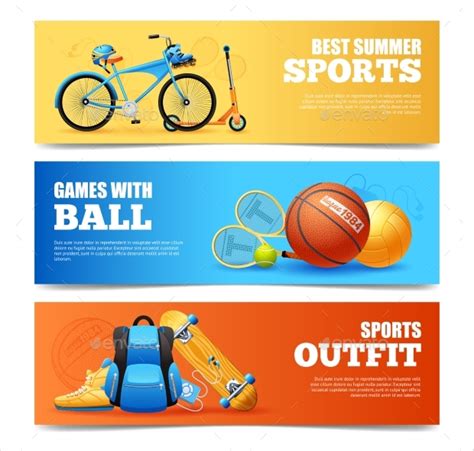 20 Sports Banners Download For Photoshop Design Trends Premium