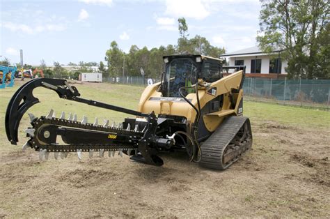 Trencher Attachments For Skid Steerstrack Loaders Are Perfect For