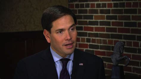 Marco Rubio Im Not Going To Badmouth Other Republicans Cbs News